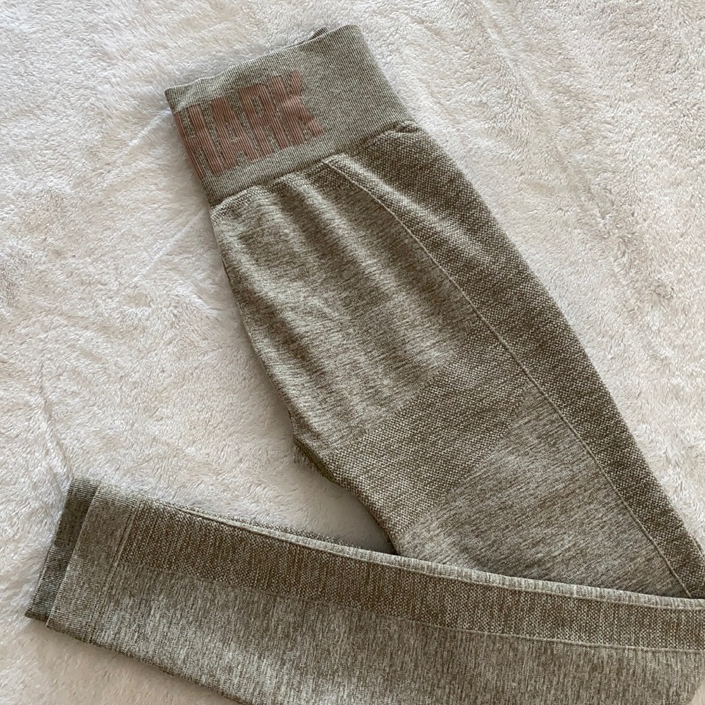 Flex High Waisted Leggings (Taupe)